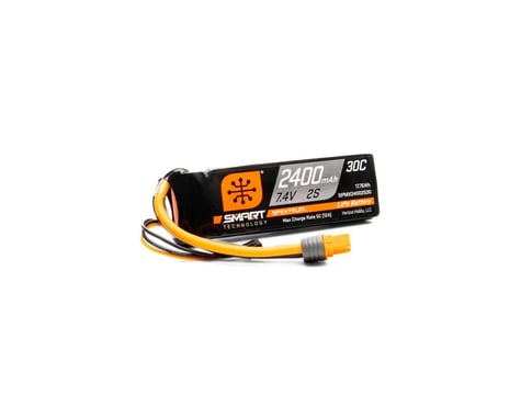 Spektrum 2400mAh 2S 7, 4V Smart G1 30C Lipo