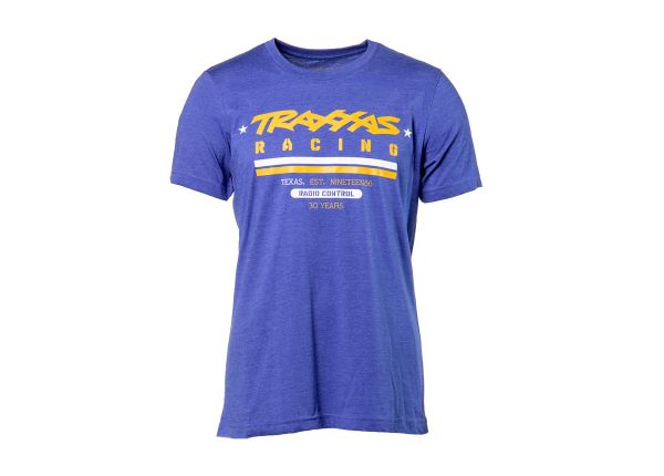 T-shirt L Traxxas Heritage Bleu