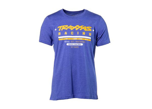 T-shirt L Traxxas Heritage Bleu
